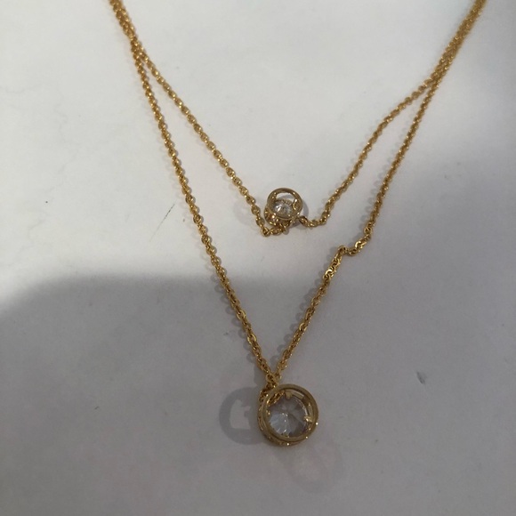 Double-Chain Gold Necklace - Picture 5 of 5